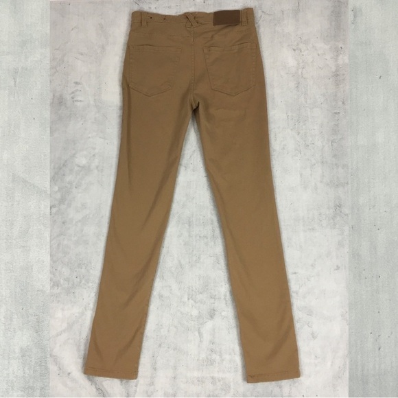 Urban Heritage Skinny Fit Jeans Womens 30 Brown Cotton Spandex Mid Rise Pants - Picture 2 of 11